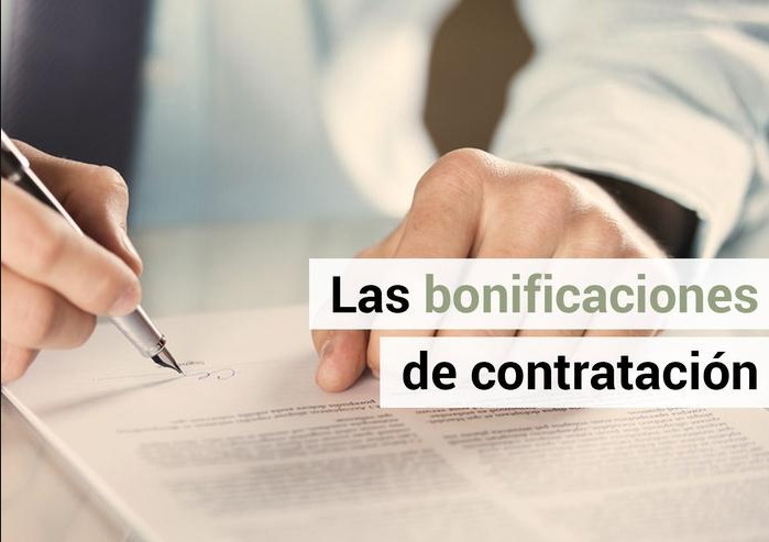 Ayudas y bonificaciones para la contratación de personal