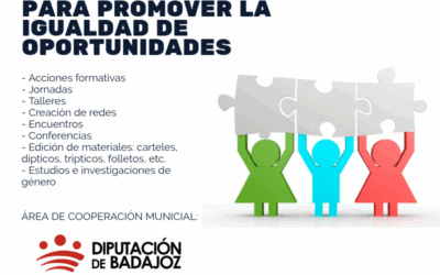 Subvenciones para proyectos dirigidos a promover la Igualdad en los municipios de la provincia de Badajoz